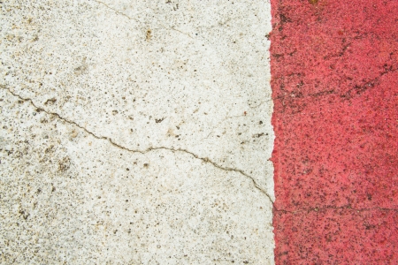 Texture background of cracked concrete road ground の写真素材