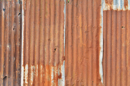 rusty zinc background