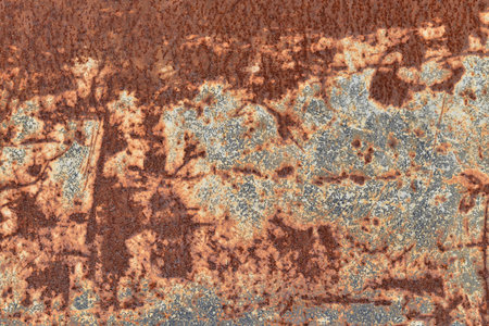 Rusty steel background 