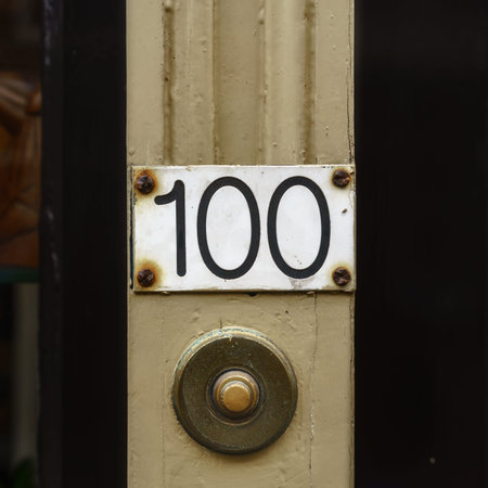 House number one hundred (100)