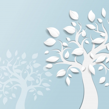 Abstract treesのイラスト素材