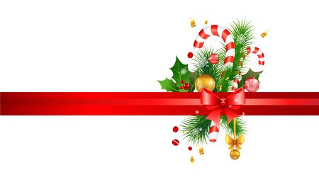 Merry Christmas decoration.のイラスト素材