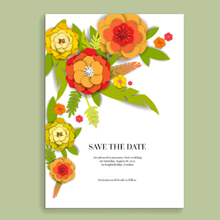 Floral holiday decorのイラスト素材