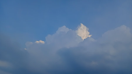 The clouds have been developing in gorgeous form.