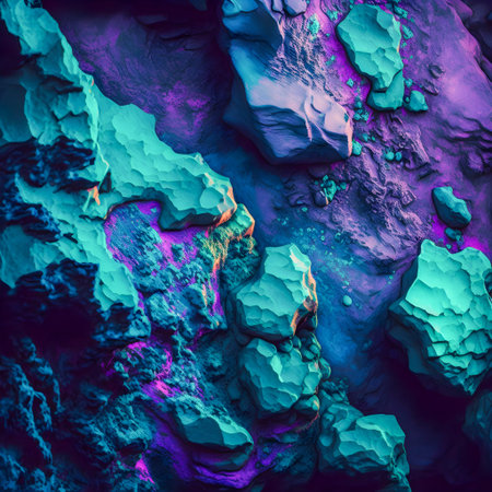 Multicolored trendy background illustration, purple green pink and turquoise colors