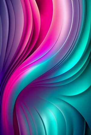 Toned pink purple blue teal shiny surface background illustrationの写真素材