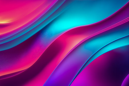 Toned pink purple blue teal shiny surface background illustrationの写真素材