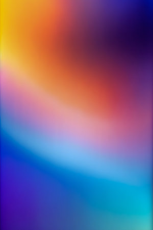 Gradient colors background, multicolor illustration, AI Generatedの素材