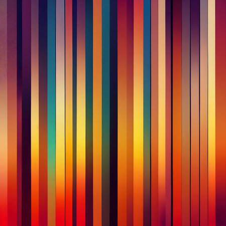Gradient colors background, multicolor illustration, AI Generatedの素材
