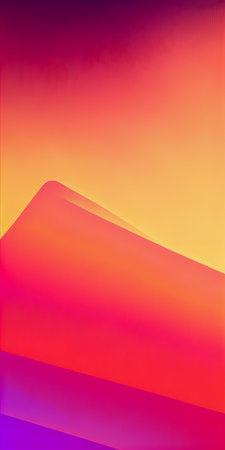 Gradient colors background, multicolor illustration, AI Generatedの素材