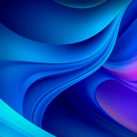 Abstract wave background, trendy pattern, AI Generatedの素材