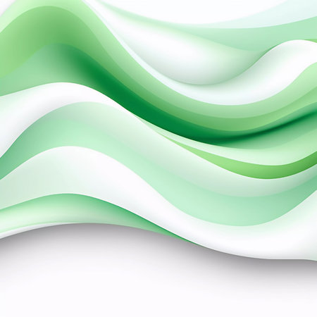 Abstract wave background, trendy pattern, AI Generatedの素材