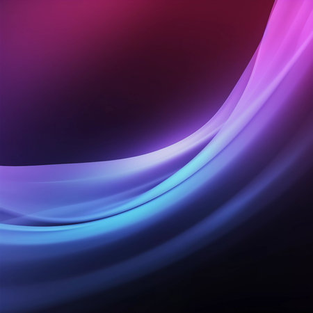 Abstract wave background, trendy pattern, AI Generatedの素材