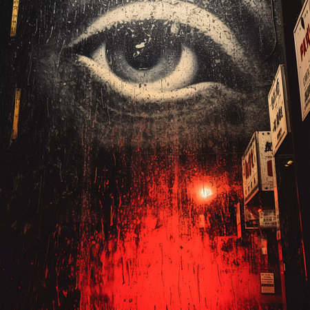 Nightmare Fuel: Bone-Chilling Horror Poster Art, AI Generatedの素材