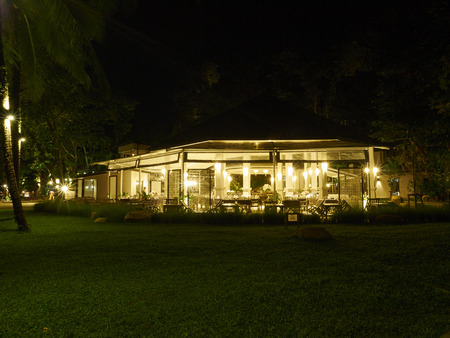 Beautiful hotel interior design at Moo Koh Surinの写真素材