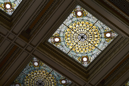Interior of the Library of Congress in DC - USAのeditorial素材