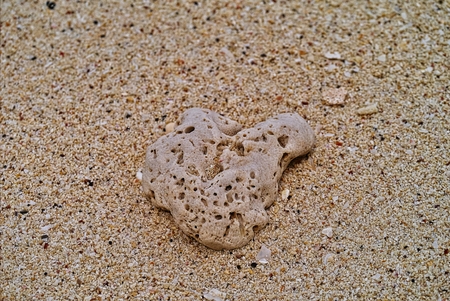 white beach rocks in asia, Thailandの写真素材