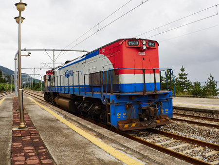 Jeondojin station, South koreaのeditorial素材