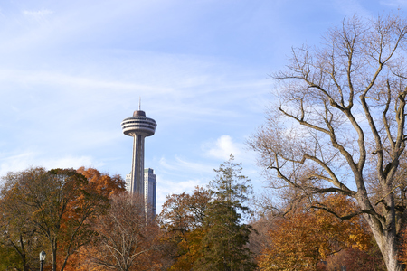 November 01,2016 : Toronto, Canada : View of  park in Torontoのeditorial素材