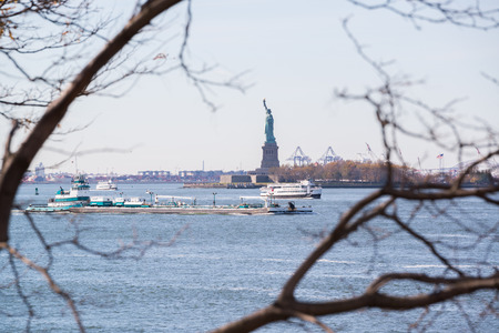 Cityscape view of Manhattan, New York Cityの写真素材
