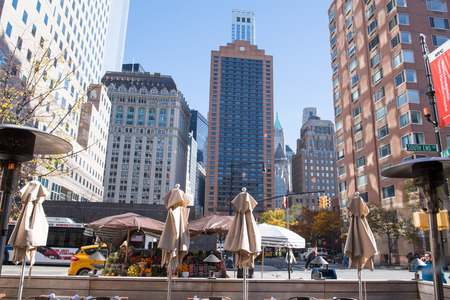 Cityscape view of Manhattan, New York Cityのeditorial素材