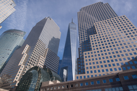 Cityscape view of Manhattan, New York Cityのeditorial素材