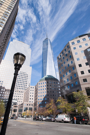 Cityscape view of Manhattan, New York Cityのeditorial素材