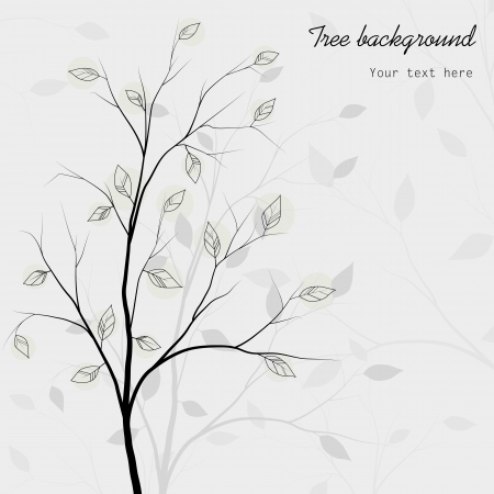 trees backgroundのイラスト素材