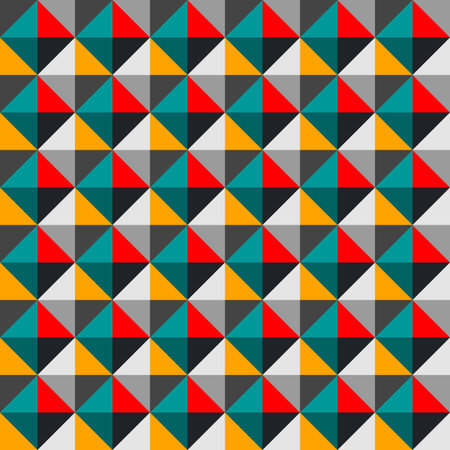 abstract seamless triangles