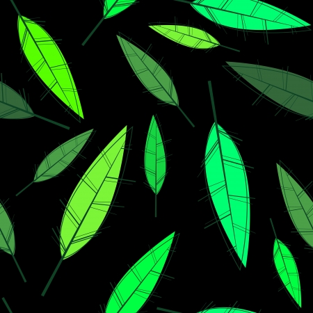 seamless leavesのイラスト素材