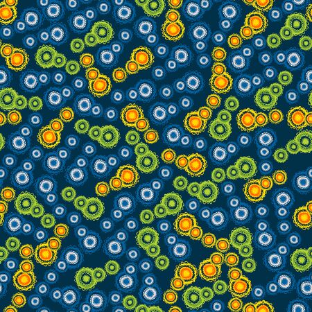  abstract seamless shapesのイラスト素材