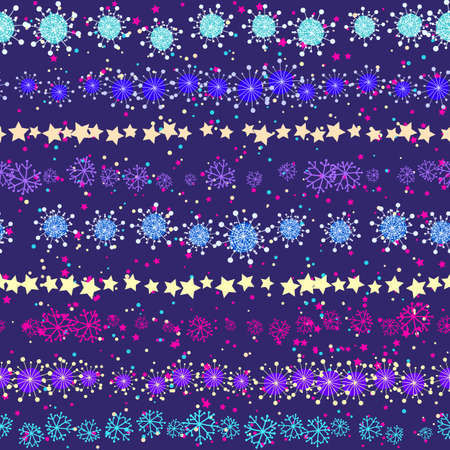 seamless christmas patternのイラスト素材
