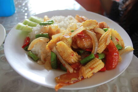 thai  A la carte の写真素材