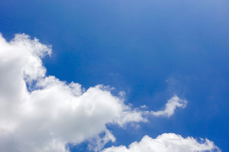 The blue sky