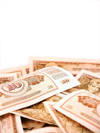 Paper bills no.2の写真素材