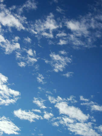 Beautiful summer cloudsの写真素材