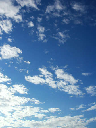 Beautiful summer cloudsの写真素材