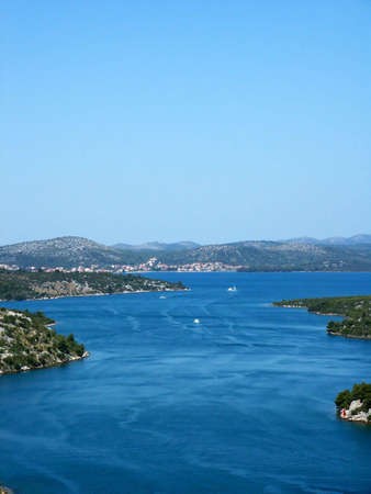 Sea bay in south Croatiaの写真素材