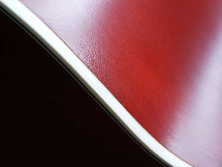 Acoustic guitar detail. Macro. Close up.の写真素材