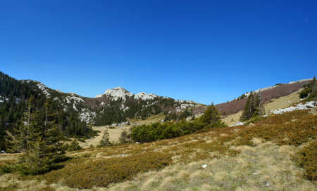 Mountain scene, Velebit, Croatiaの写真素材