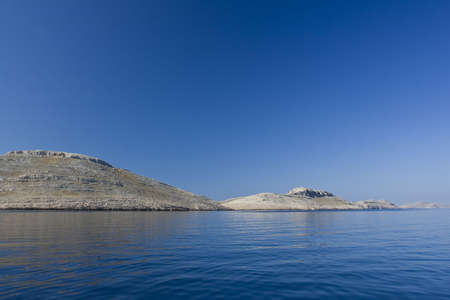 Beautiful Adriatic sea islandsの写真素材