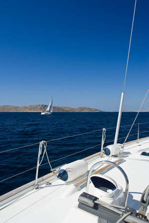 Sailboat detailsの写真素材