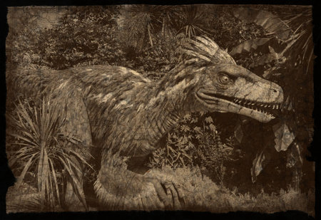Dinosaur huntの写真素材