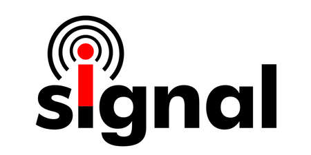 Flat logo design based on the letters "Signal". Simple but elegant, suitable to be applied to product brands or company logos involved in the communication sectorのイラスト素材