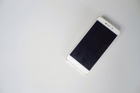 Second mobile phone gadget for daily device illustrations that are always close to the adult individualの写真素材