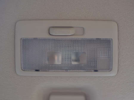 The lighting in the car interior which also works if the marker lights when the door is open or not tightly closedの写真素材