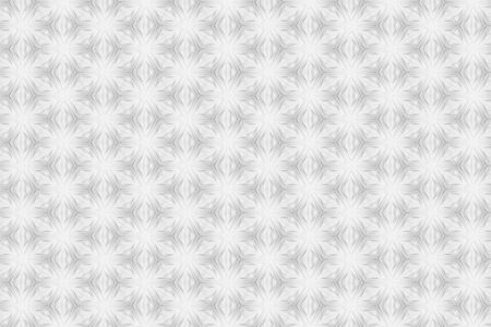 Seamless light texture of three-dimensional elegant flower petals based on hexagonal grid 3D illustration,の写真素材