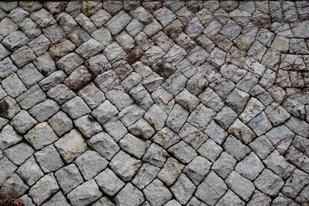 Picture of park stone wall.の写真素材