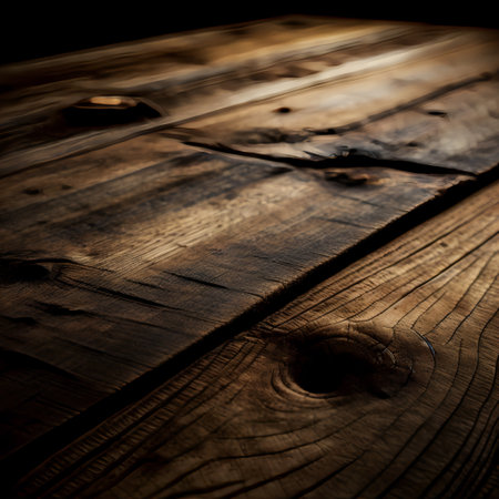 Detail closeup view of wood texture. Softwood board. Hardwood plates.の素材