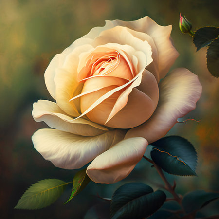 Beautiful flowers blooming in the nature. Rose details. Celebration.の素材